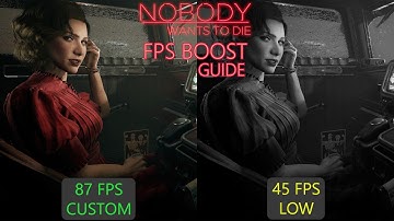 Nobody Wants To Die FPS Boost Guide For Low End PCs. 93% FPS Boost With Custom Settings.