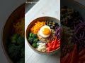 Bibimbap  A Korean Culinary Presentation.