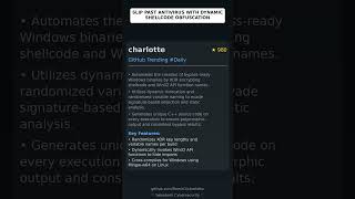 GitHub Trending Repositories: 9emin1/charlotte 🇬🇧 Profile