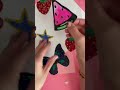 DIY sun catchers with food coloring and glue!