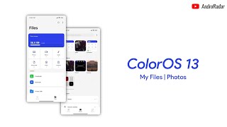 ColorOS 13 My Files and Photos for Android • @backupchannel0909