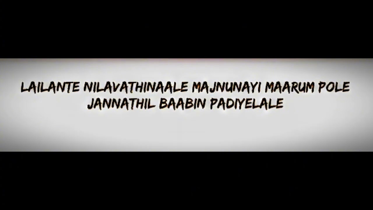 Insaanile - Clean Karoke with Lyics | Hanan Shaah |