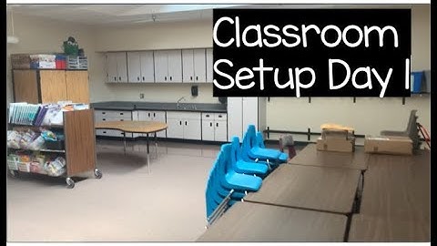 Classroom Setup Day 1 2020 2021