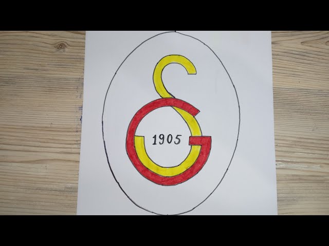 Galatasaray logosu basit çizim #asmr #fyp #tiktok # #art #diy #