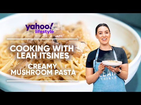 Leah Itsines' creamy mushroom pasta recipe