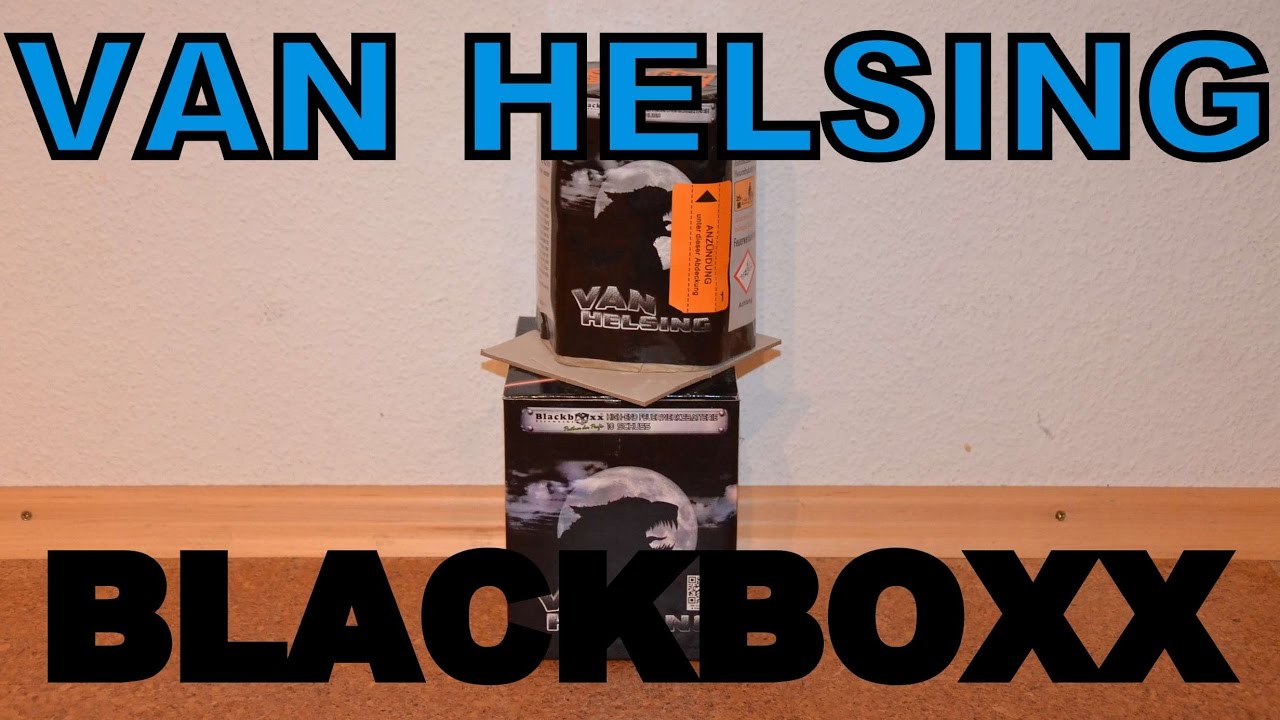 Blackboxx 'Van Helsing'  || dicke blaue Blinker || schöne saftige 10-Schuss-Batterie