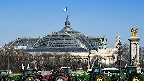Farmers Demonstrate In Paris Over Pesticide Regulations