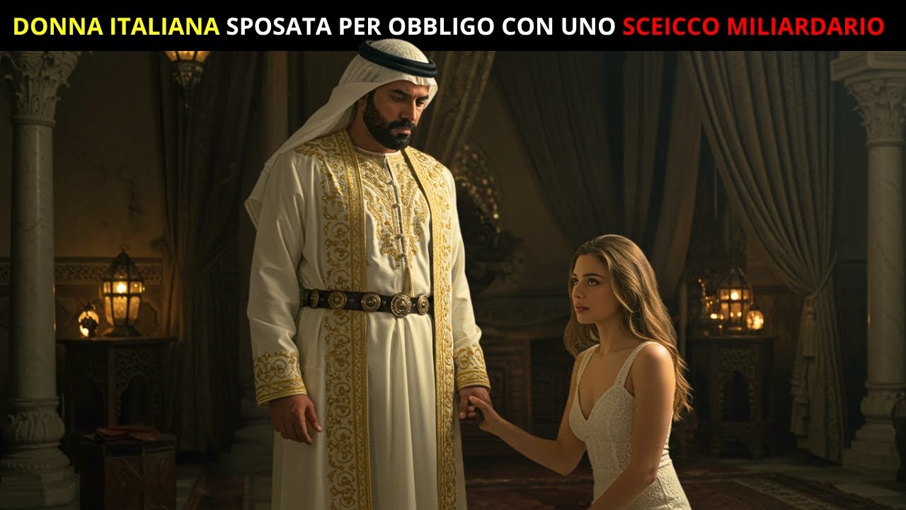 DONNA ITALIANA SPOSATA PER OBBLIGO CON UNO SCEICCO MILIARDARIO... E IGNORATA IN LUNA DI MIELE!