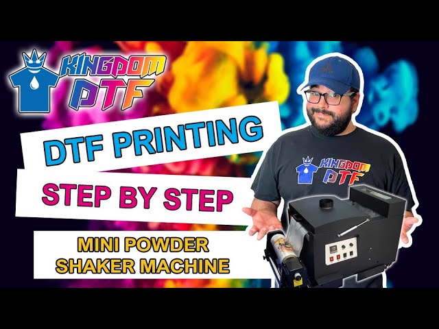 How to print direct-to-film (DTF) transfers with a DTG printer 