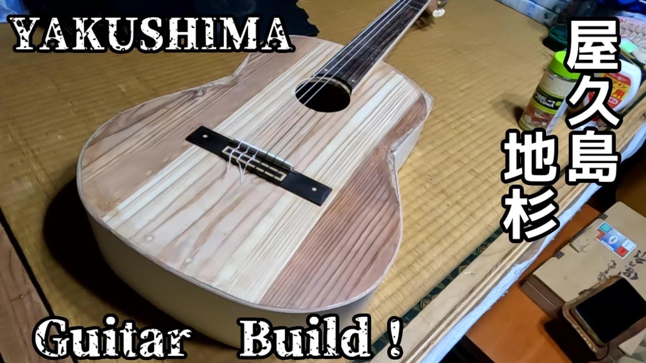 I Built a Classical Guitar Almost Entirely from Scratch Using