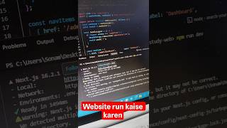 localhost mein website run kaise karen #coding #codinglife #motivation