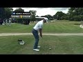 A closer look at adam scotts iron tee shot at crowne plaza