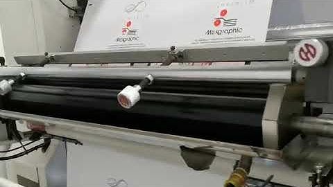 Paper Bag Paper Cup CI Flexo Printing Machine for Fast Food Packaging