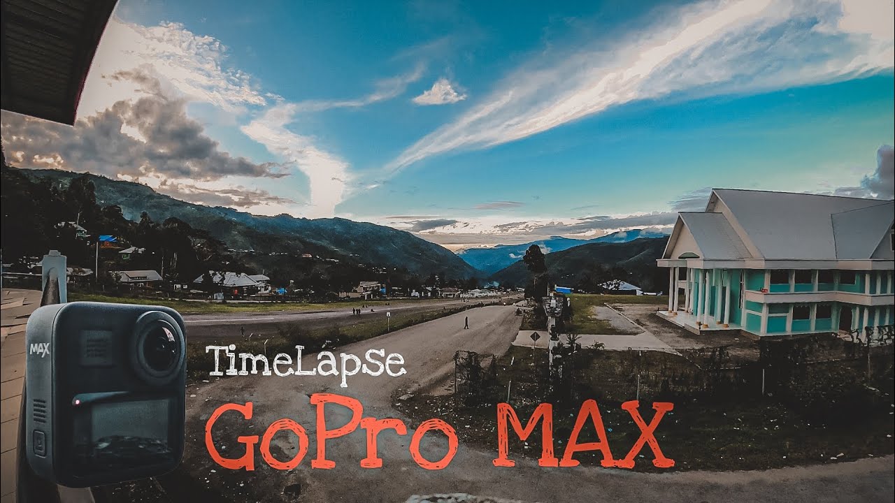 GoPro MAX TimeLapse | 2024 Karubaga Landscape | Senja menuju Petang ...