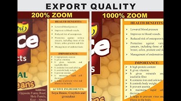 How to Export Vector to High Quality Image from CorelDRAW 2019