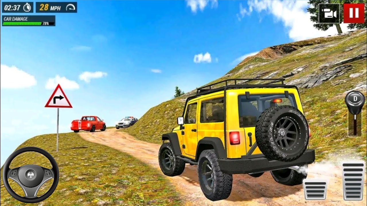 Offroad jeep simulator