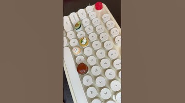 D 🥟 #shorts #asmr #diycrafts #artshort #satisfying #clayart #clayminiature #keyboard #keycap #art