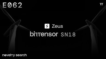 E062 :: Subnet 18 Zeus :: Decentralized Weather Forecasting on Bittensor