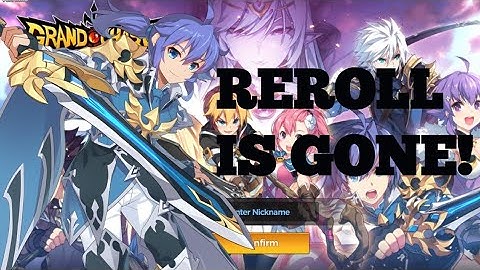 REROLL IS GONE | GRAND CHASE DIMENSIONAL CHASER | SEA SERVER