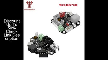 BIGTREETECH EBB36 EBB42 CAN V1.2 Board Support Canbus PT100 For Klipper Hotend Head Tool 36 Stepper