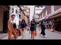 Walking tour of thamel during season time  kathmandu city most touristic place  travel nepal 4k