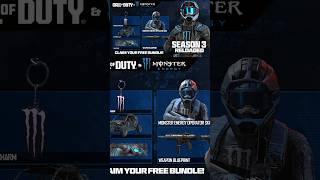 FREE BLUE MONSTER ENERGY OPERATOR BUNDLE #callofduty #warzone2 #mw3