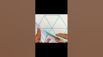 3D Geometrical Design✍🏻 #shorts #shortvideo #geometricalpattern #geometricpattern #geometricdrawing