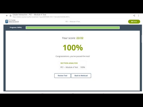 Cisco, Programming essential in python,  PE-1 module 4 test  ,part-1 , 100% correct answer