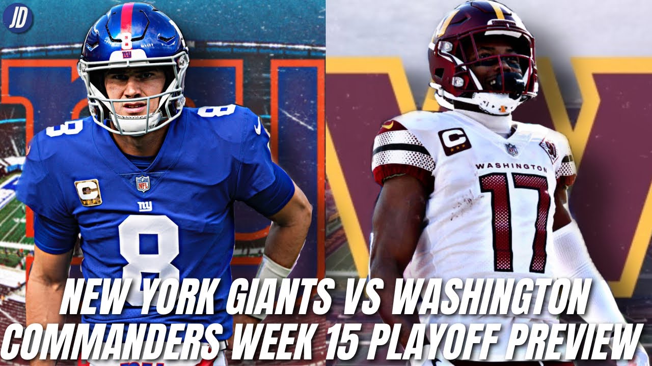 New York Giants Vs Washington Commanders PLAYOFF Preview! GAME OF THE