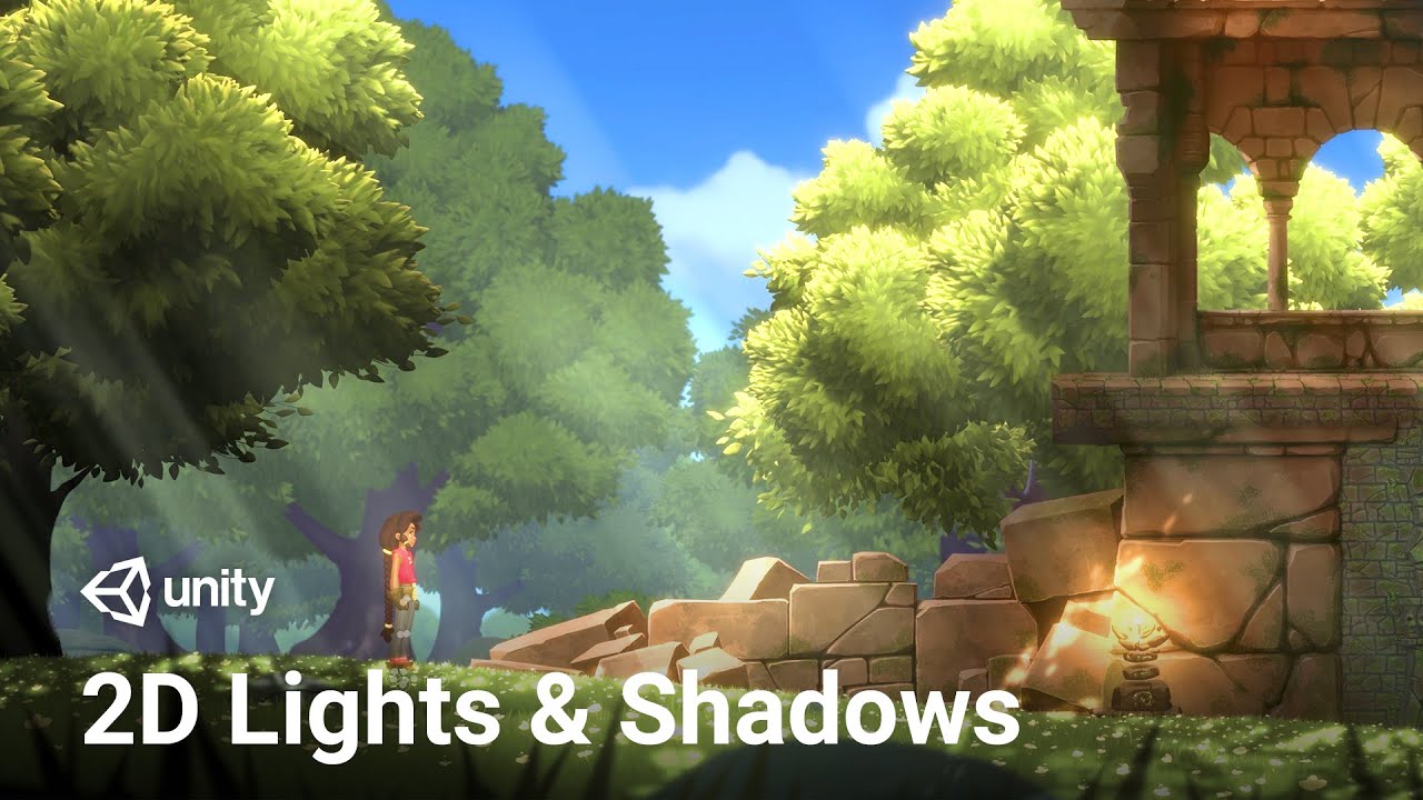 2D Lights And Shadows In Unity 2019! (Tutorial)