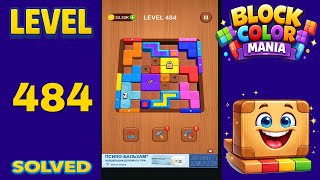Block Color Mania – Level 484 | Fast & Clean Solution