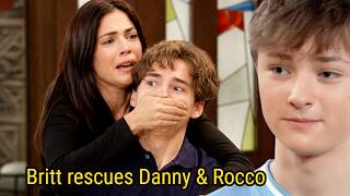 Britt rescues Danny & Rocco, fabricating evidence for PCPD General Hospital Spoilers
