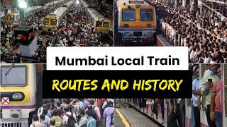 Mumbai Local Train Route and History || मुंबई लोकल ट्रेन रूट और इतिहास #mumbai #mumbailocaltrain screenshot 1