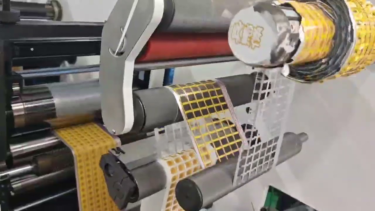 #shorts Label SEMI ROTARY DIE CUTTER AND SHEETER inline