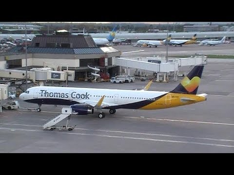 Thomas Cook A321 231 G Tcvd Monarch Airlines Hybrid Livery On Tcx230 Manchester Ap On 28 04 2018