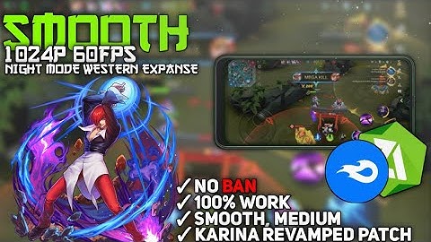 1024p 60fps SMOOTH NIGHT MODE WESTERN EXPANSE MAP| Natsue Official