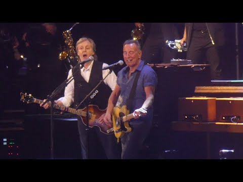 "Glory Days & I Wanna Be Your Man" Paul McCartney & Bruce Springsteen@New York 6/16/22