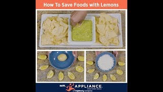 How to Freshen Food with Lemons