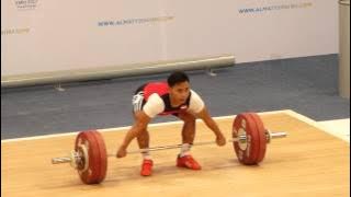 Almaty 2014 Men 62 kg Eko Yuli Irawan snatch 141 kg