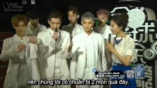 [SUNWINGS] [Vietsub] 140419 EXO-M @ CCTV Top Global Chinese Music Backstage Interview 1