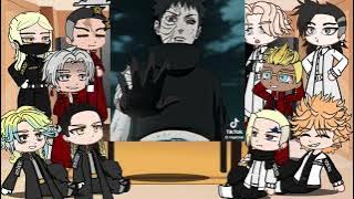 Tokyo revengers react to takemichi as obito uchiha | sasuke | naruto shippuden | Gacha life