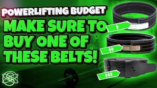 The Best Budget Belts For Powerlifting | Powerlifting Budget