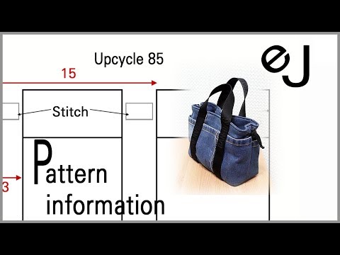 EJ-Pattern/85/Pattern information/패턴 공유/가방 패턴/Share Patterns/tumbler Tote & Cross Bag making