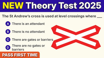 Laatste Britse theorie-examen voor het rijbewijs 2025 | DVSA-herzieningsvragen om snel te slagen