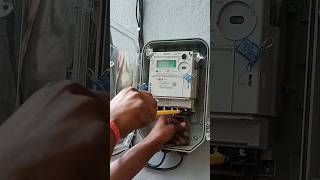 New Smart Meter  क्या आपने स्मार्ट मीटर लगाया ? meter connection #smaetmeter #meter #electrician screenshot 3