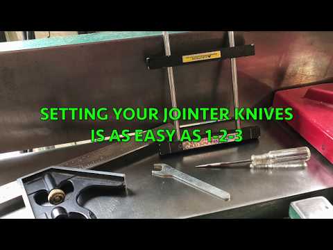 Setting Your jointer