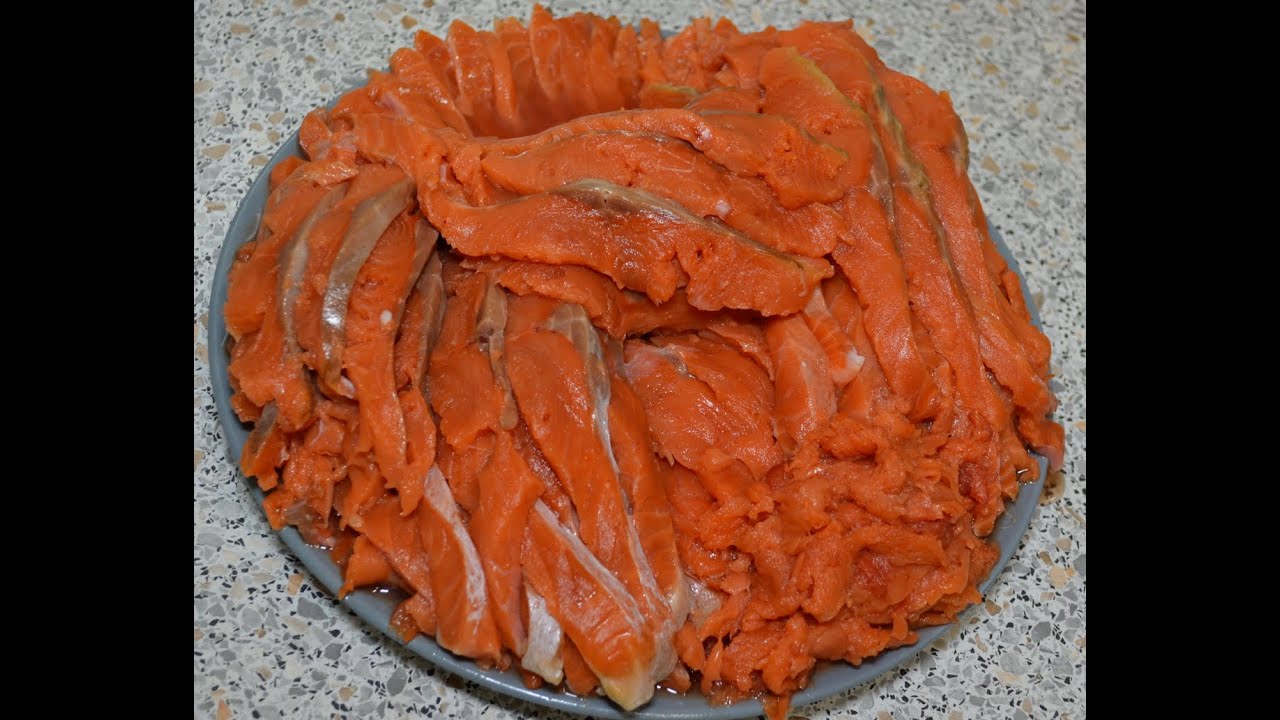 Засолка красной рыбы. Интересный рецепт. Сибирский обычай - YouTube
