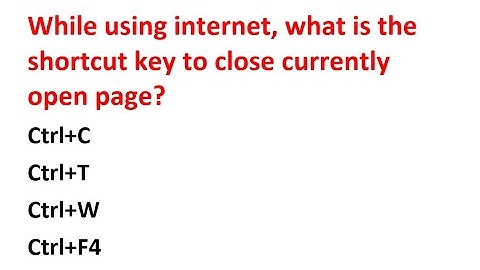 Computer Shortcut Keys MCQs for PPSC, FPSC, GAT, NTS, JEE, WAPDA, GIK, NUST, and for many other JOBS