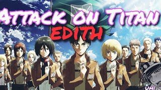 attack on titan edith/атака титанов эдит #recommended #anime #shorts