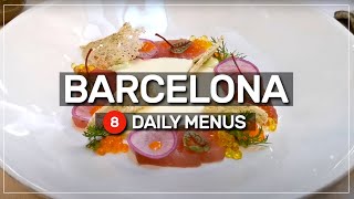 8 daily menus in BARCELONA #060